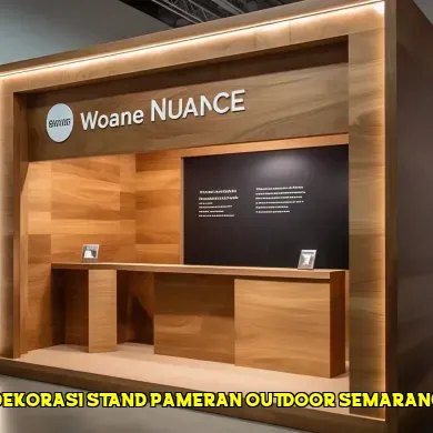 dekorasi stand pameran outdoor semarang